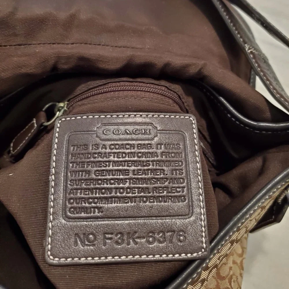 COACH Signature Jacquard Canvas Soho Small Duffle 6376 - Picture 9 of 9